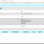 Einzel-Beleg in der Bestellung mit CadiaOffice Warenwirtschaft